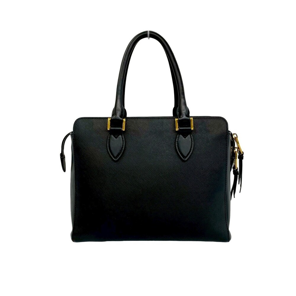 PRADA Prada Logo Hardware Saffiano Leather Genuine 2-way Handbag Mini Tote Ba... - Picture 3 of 10